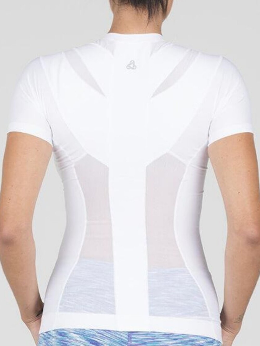 Alignmed Postural Fitness Posture Shirt Zip Front Moisture Wicking Vented Panels